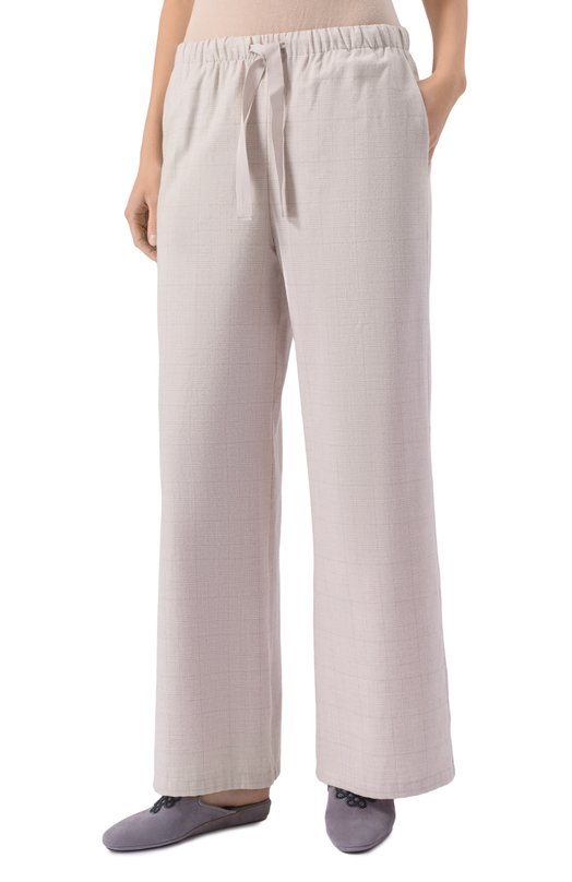 Брюки из хлопка и шерсти Zimmerli 4600-17002 Бежевый  4600-17002 Фото 3