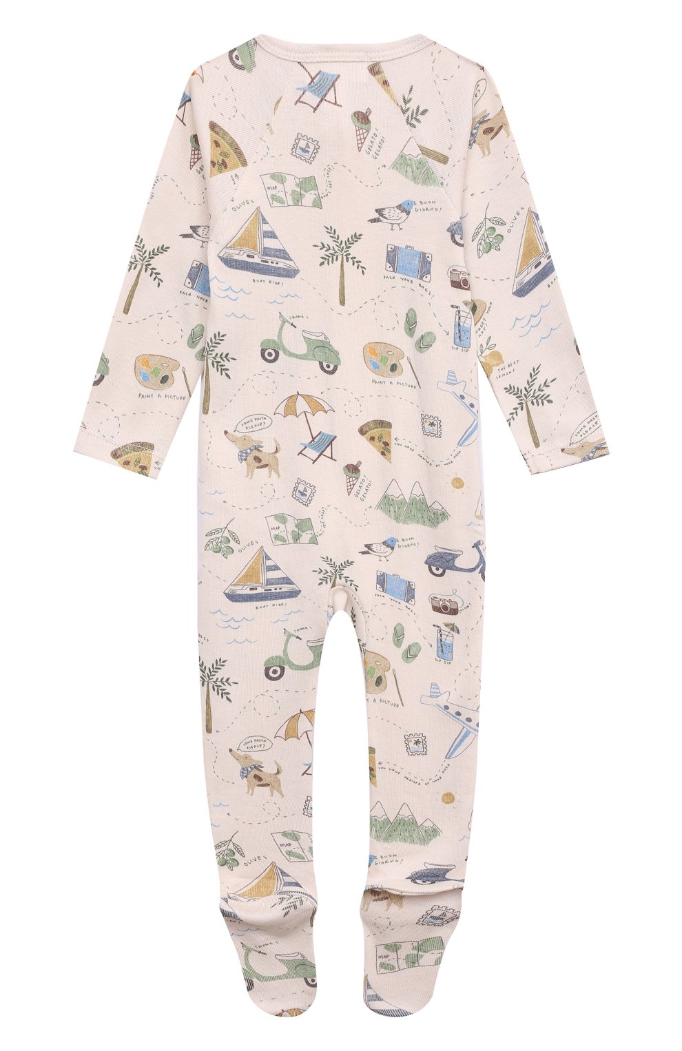 Комплект из двух комбинезонов BABYBU, �арт. PNW1012NS, фото 3