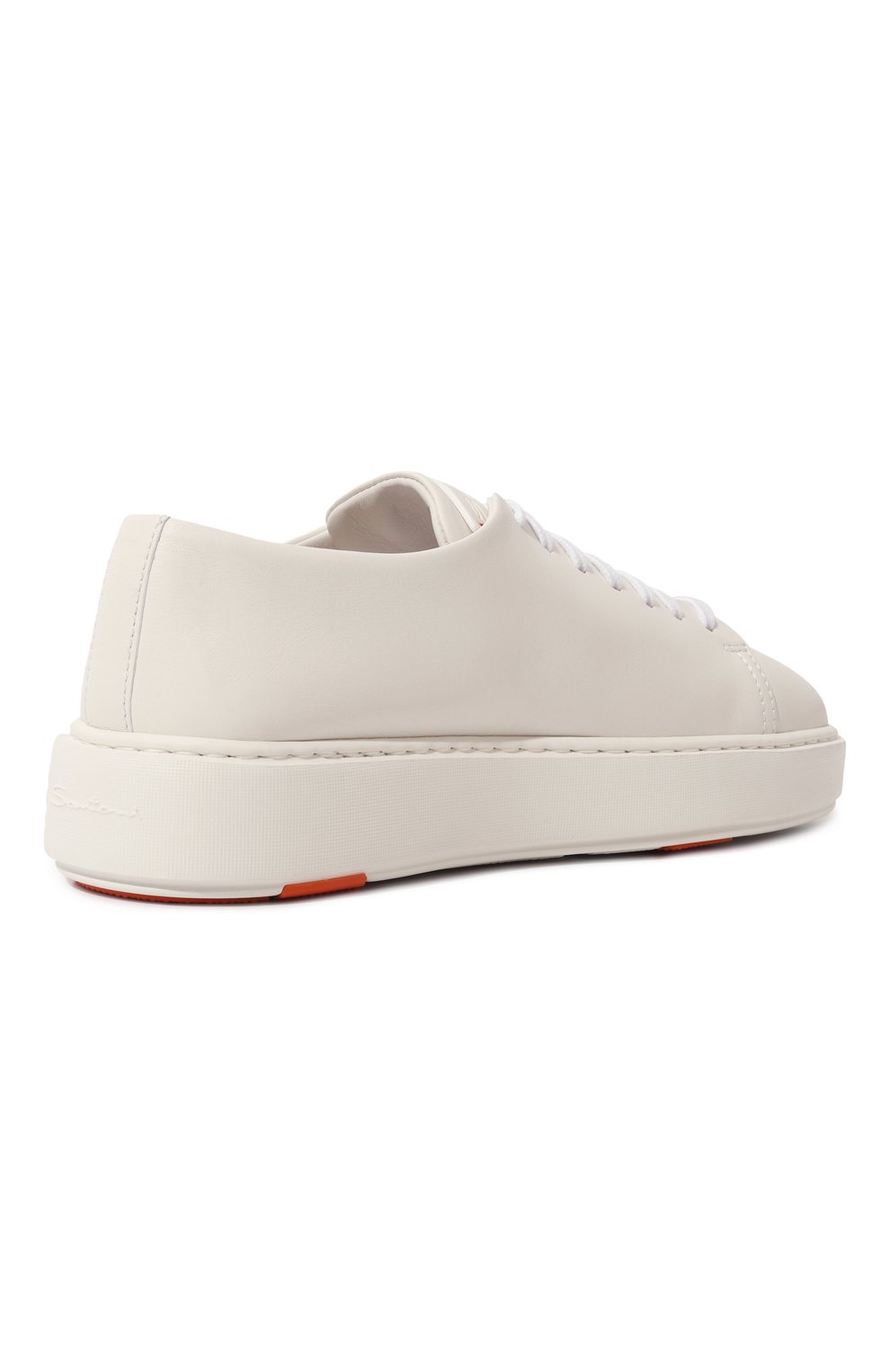 Кожаные кеды SANTONI, арт. WBCD60994BARTSB2, фото 5