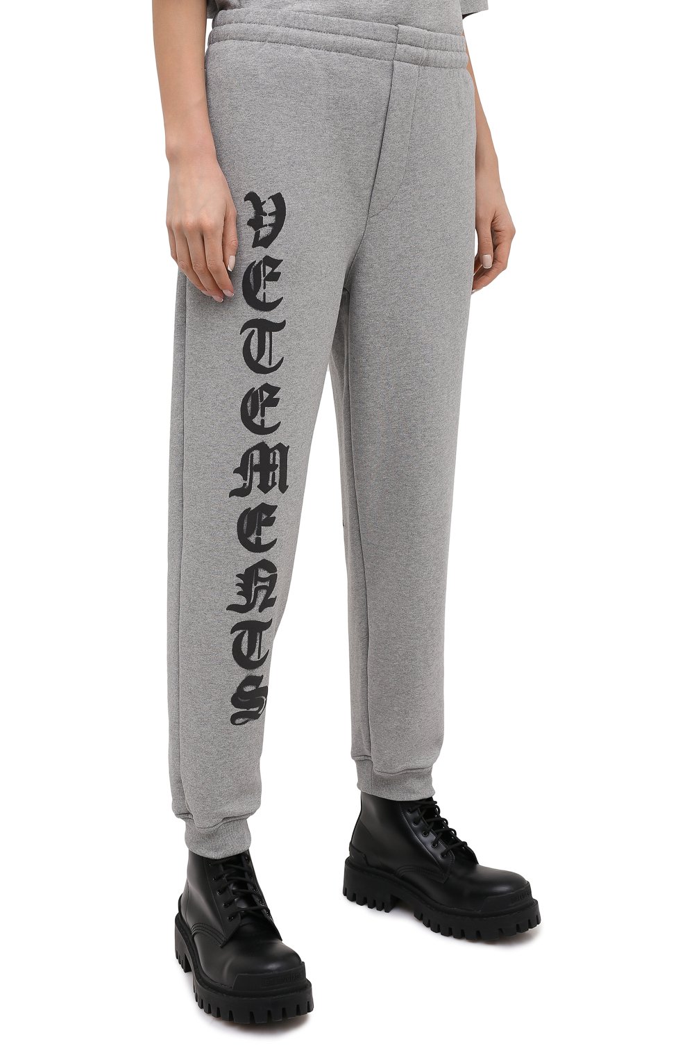 Хлопковые джоггеры VETEMENTS, арт. ME51PA820G 1601/W, фото 3