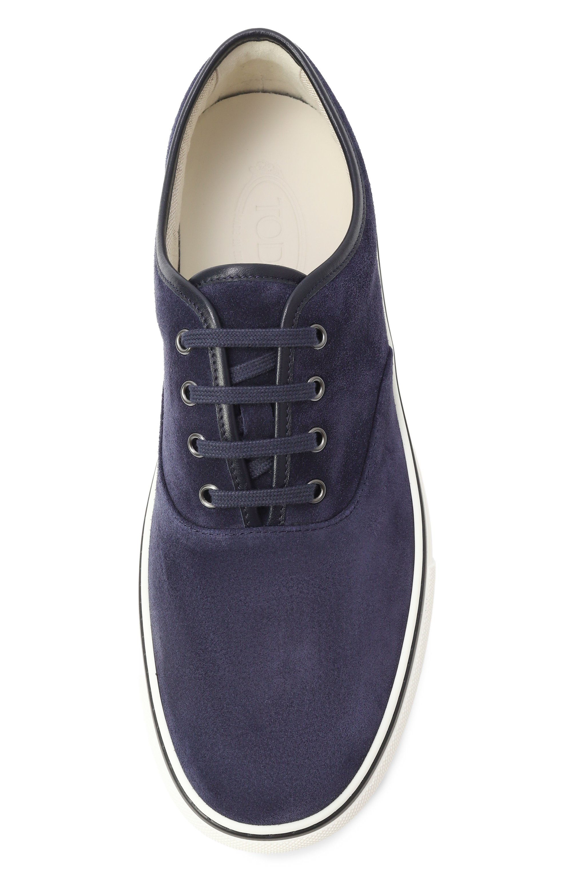 Замшевые кеды TOD’S, арт. XXM03E0IW60/BKB, фото 6