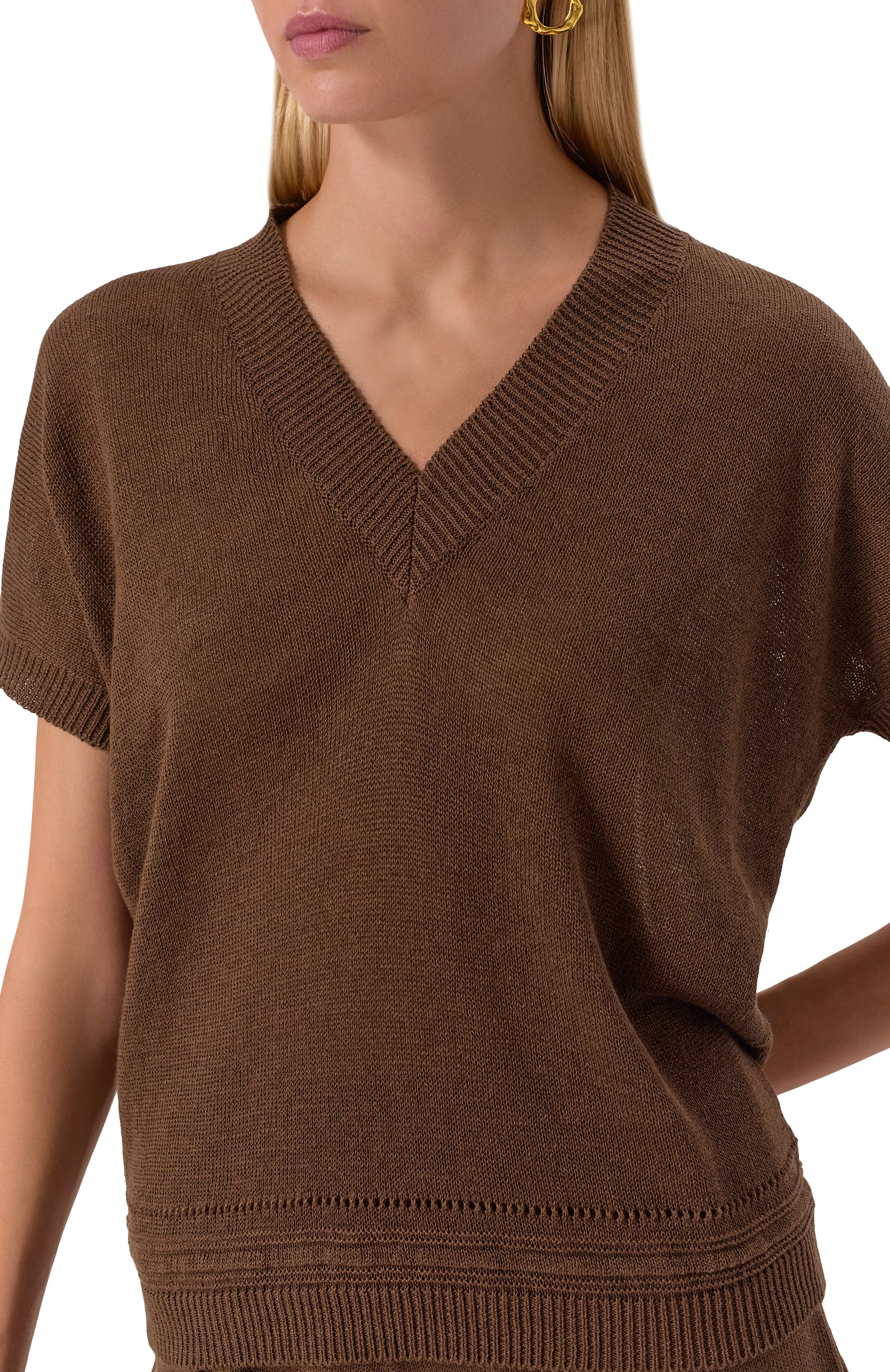 Пуловер изо льна и хлопка MVST, арт. WS61-616MU, фото 5