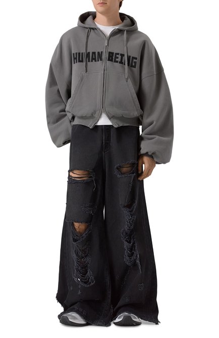 Мужской хлопковая толстовка BALENCIAGA, арт. 827153/TSVB9