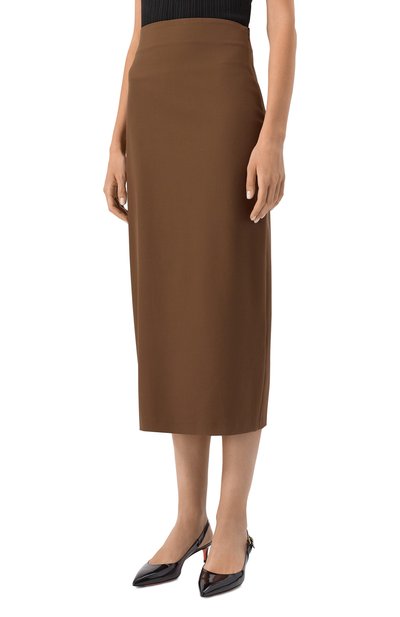 Шерстяная юбка LOULOU DE SAISON, арт. SAM0S, фото 3