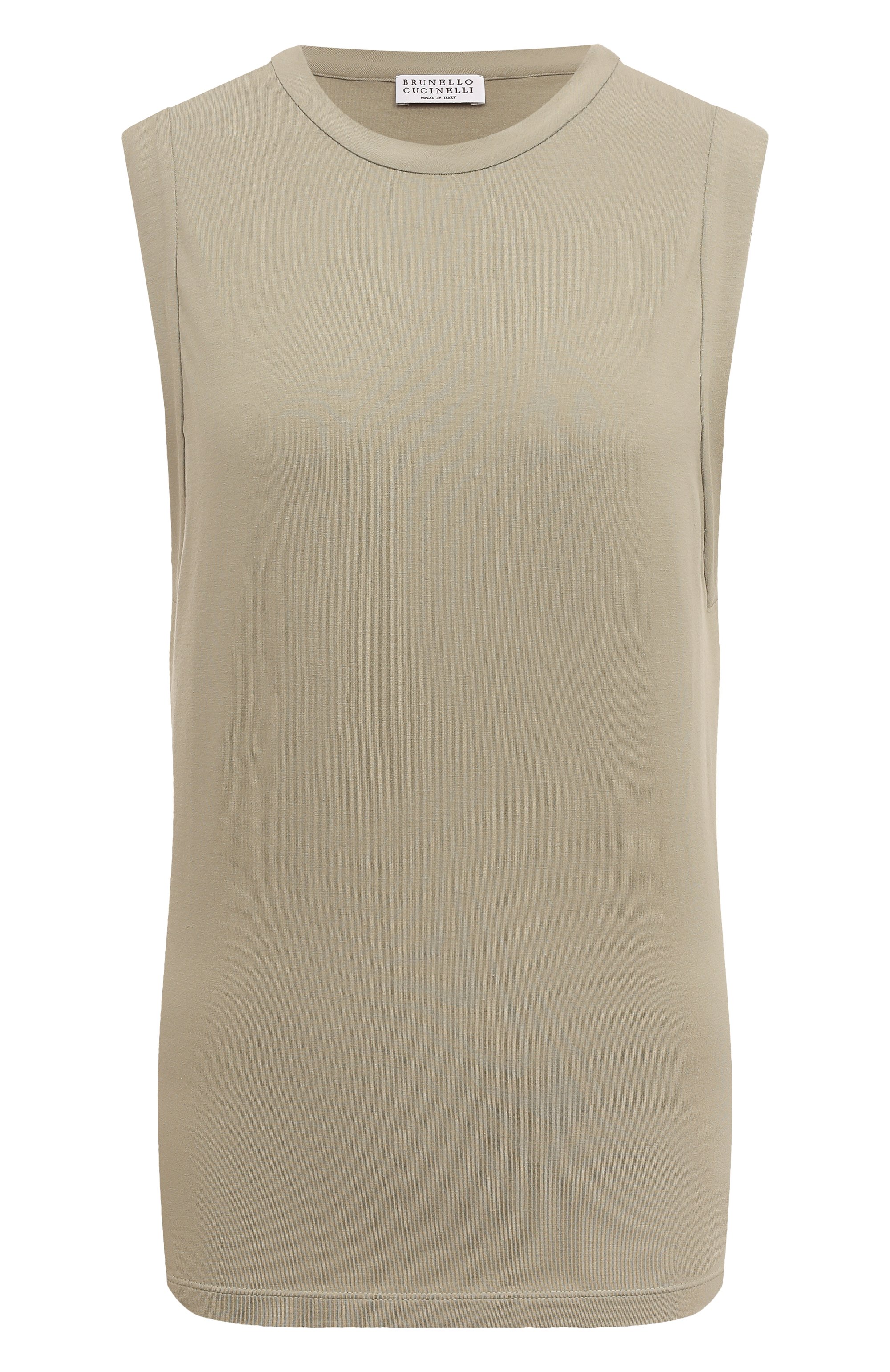 Хлопковая майка BRUNELLO CUCINELLI, арт. M0T1802B17, фото 1
