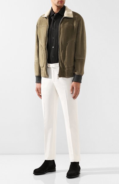 Хлопковая рубашка KITON, арт. UMCNERHH0702801, фото 2