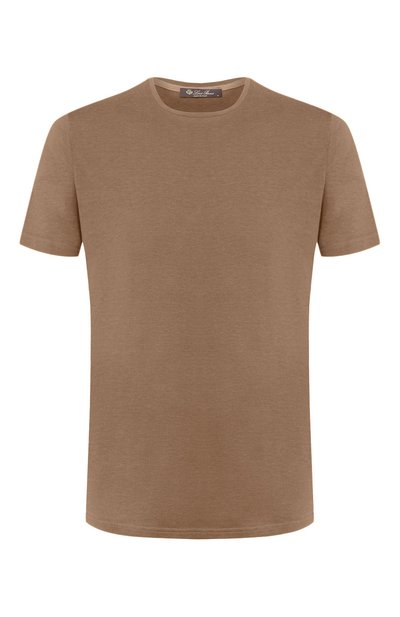 Футболка из шелка и хлопка LORO PIANA, арт. FAF6128, фото 1