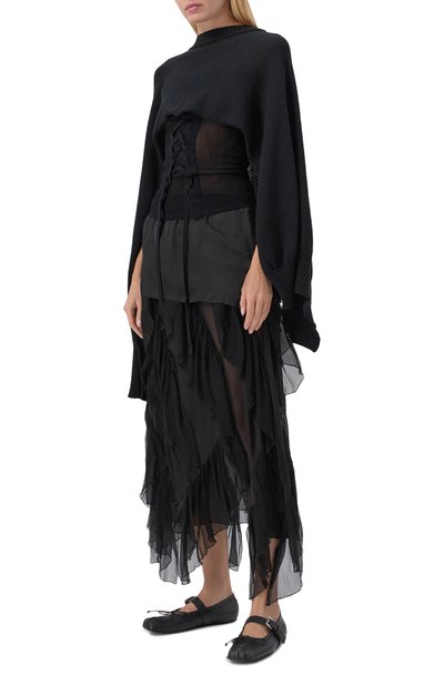 Накидка из хлопка и лиоцелла ISABEL BENENATO, арт. DK430S26, фото 3