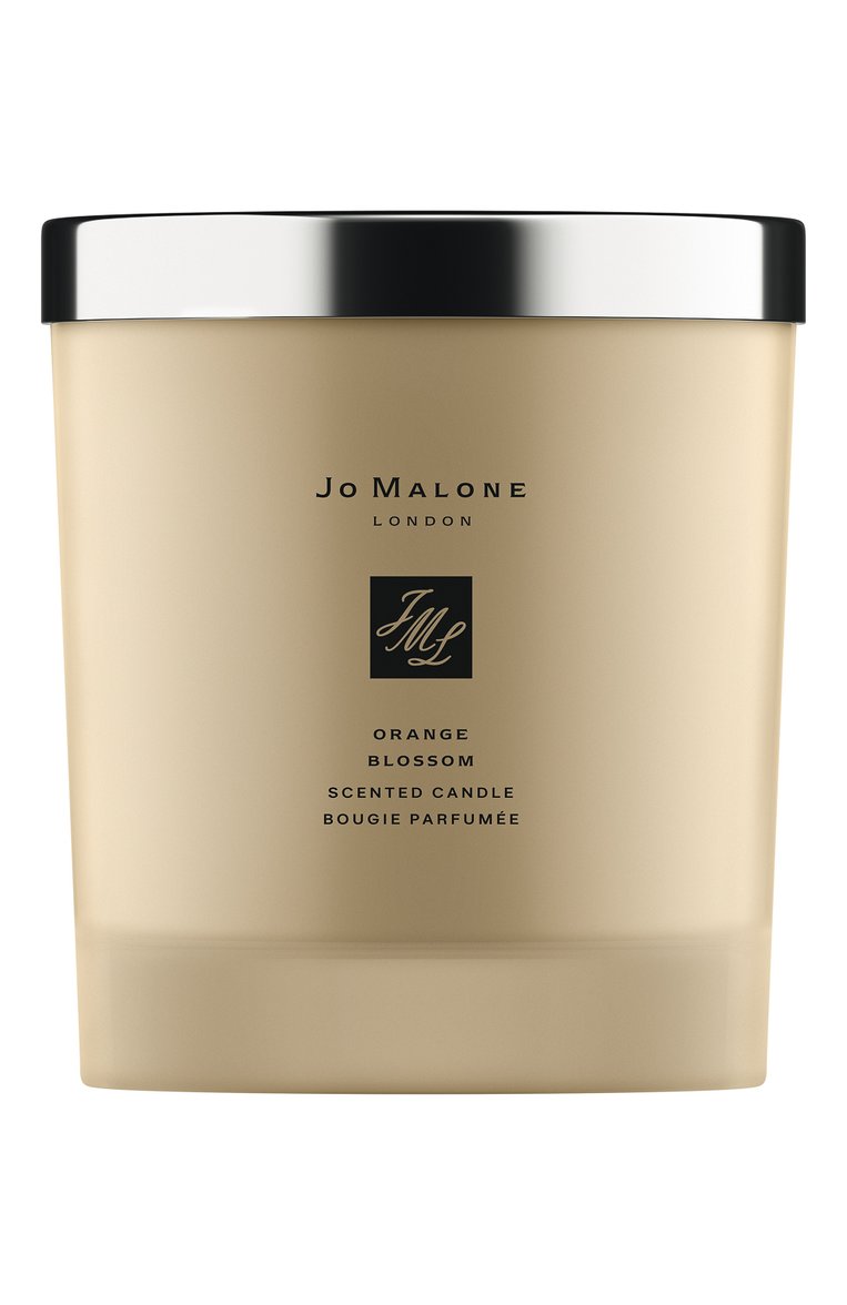 Свеча для дома orange blossom JO MALONE LONDON бесцветного цвета, арт. LAM5-01 | Фото 1 (Нос: Не проставлено; Региональные ограничения белый список (Axapta Mercury): Не проставлено; Ограничения доставки: flammable, fragile-2)