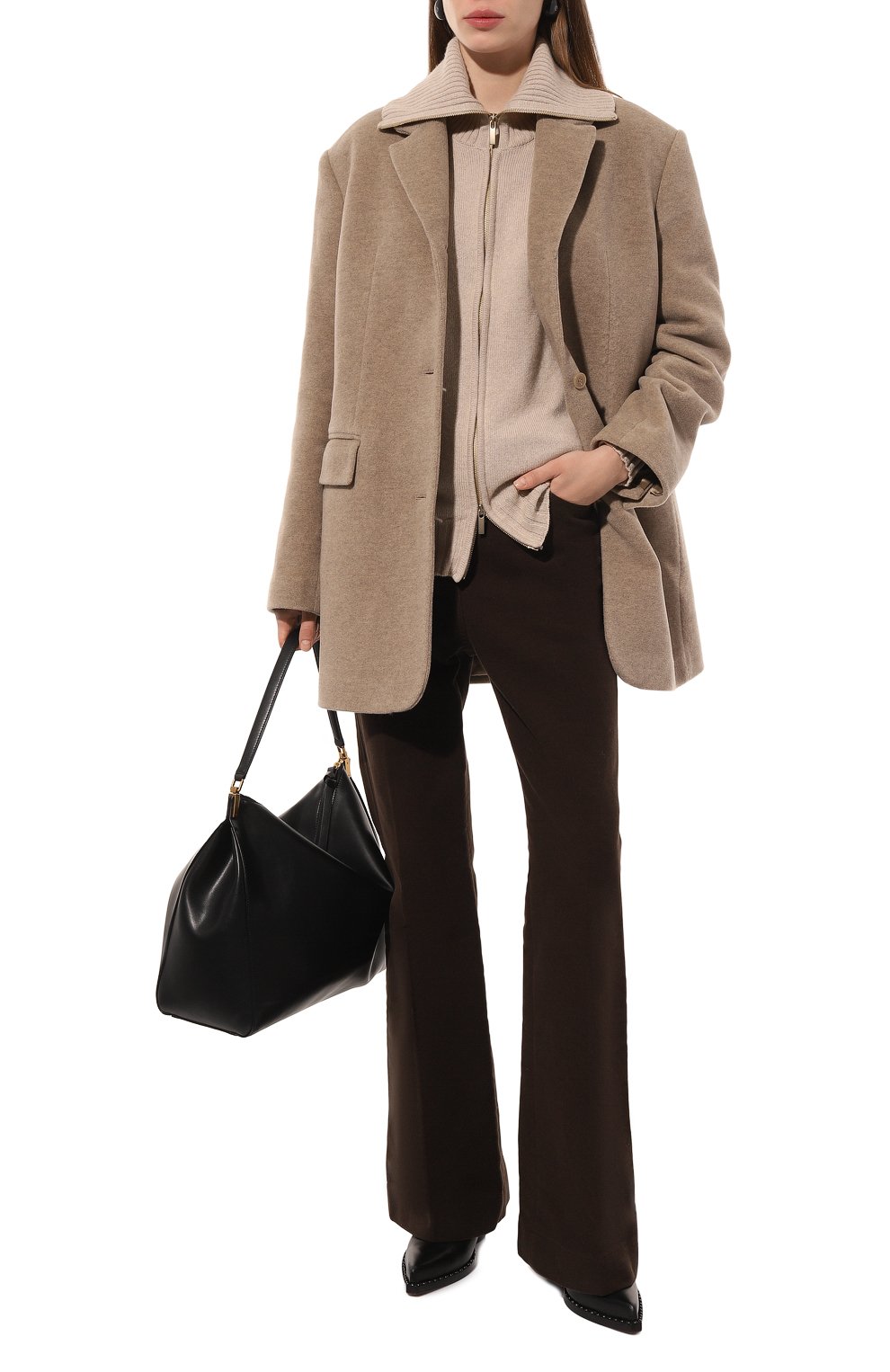 Кашемировое полупальто AGREEG, арт. 25010302, фото 2