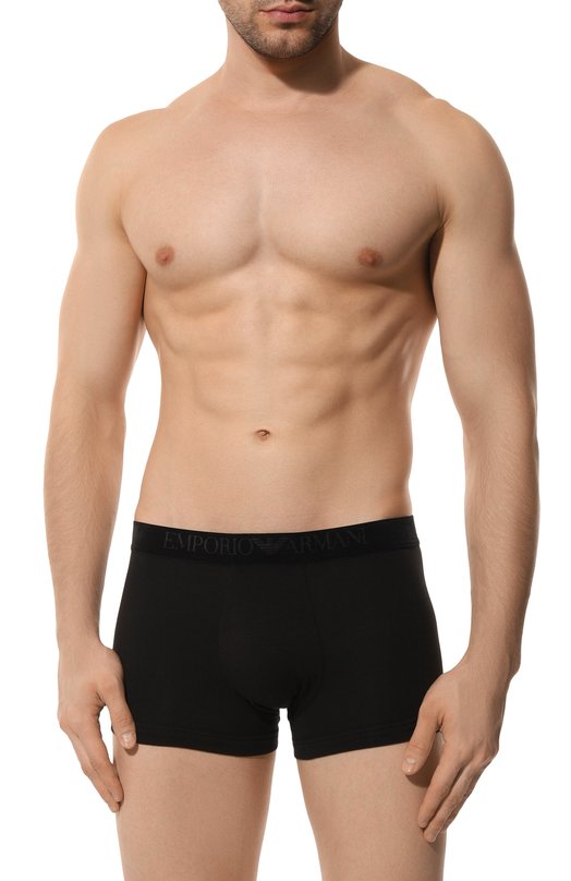 Комплект из двух боксеров Emporio Armani 111210/4F594 Чёрный  111210/4F594 Фото 4