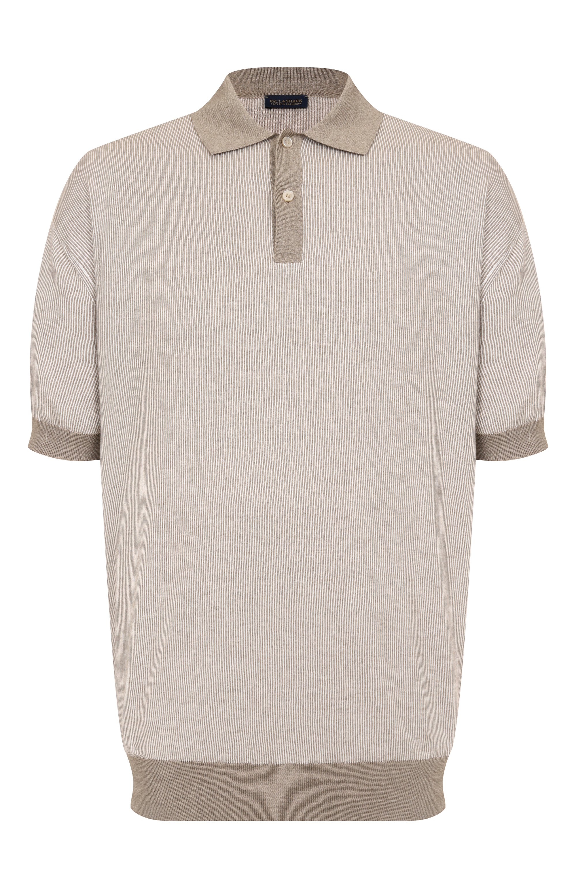 Поло из хлопка и кашемира PAUL&SHARK, арт. 25411604/3XL, фото 1