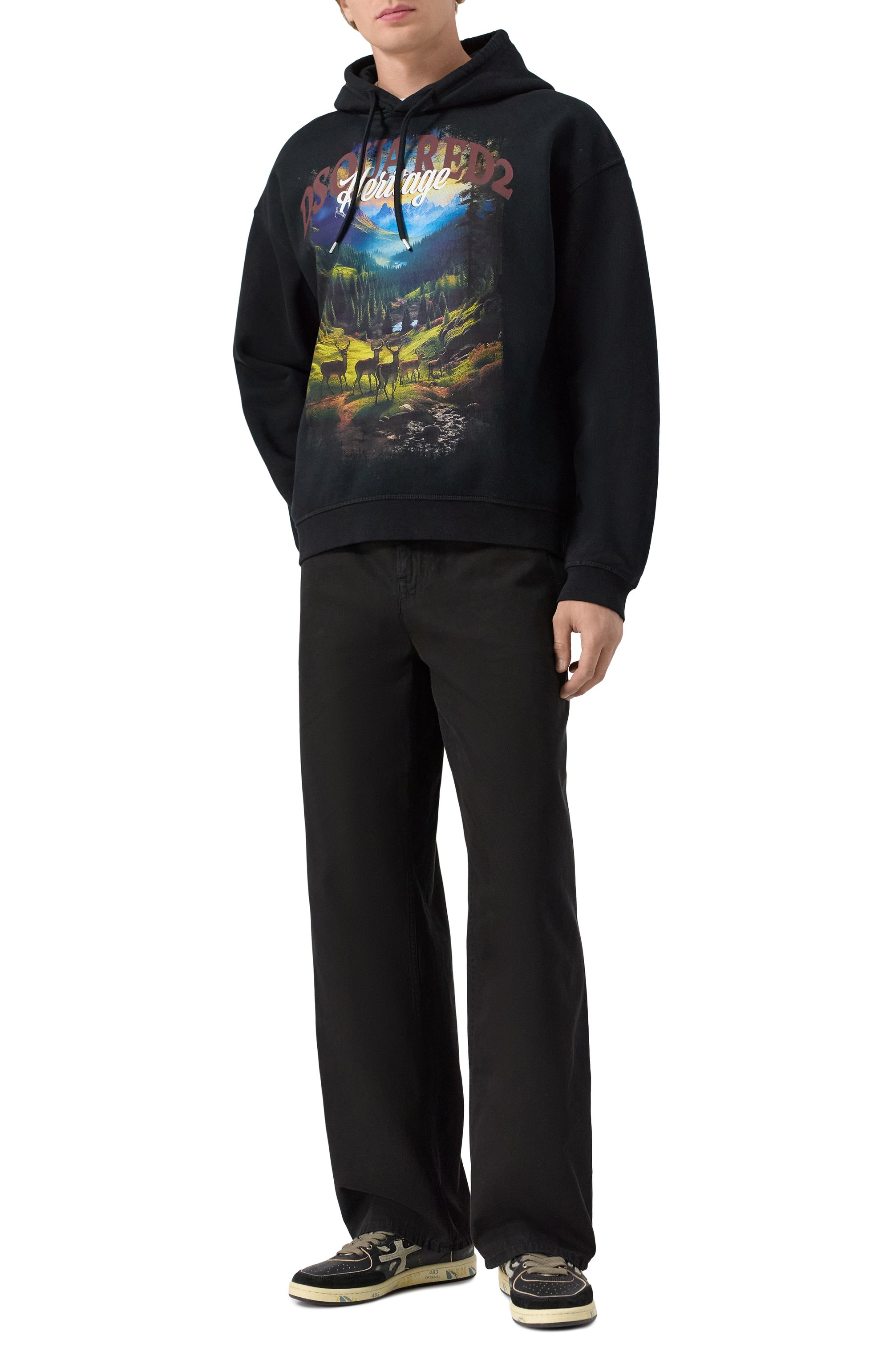 Кожаные кеды bskt clay PREMIATA, арт. BSKT CLAY/VAR 6909, фото 2