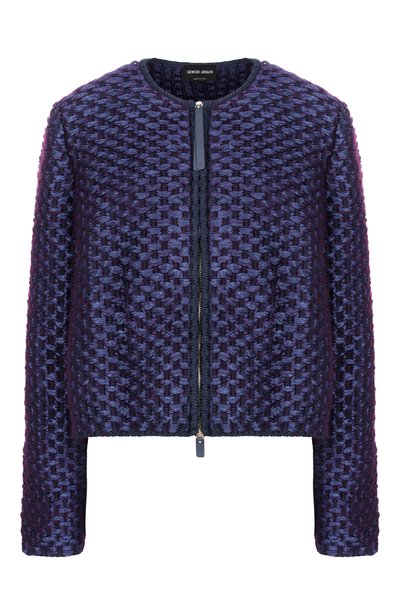 Жакет из шелка и шерсти GIORGIO ARMANI, арт. GW003915/AF28695, фото 1