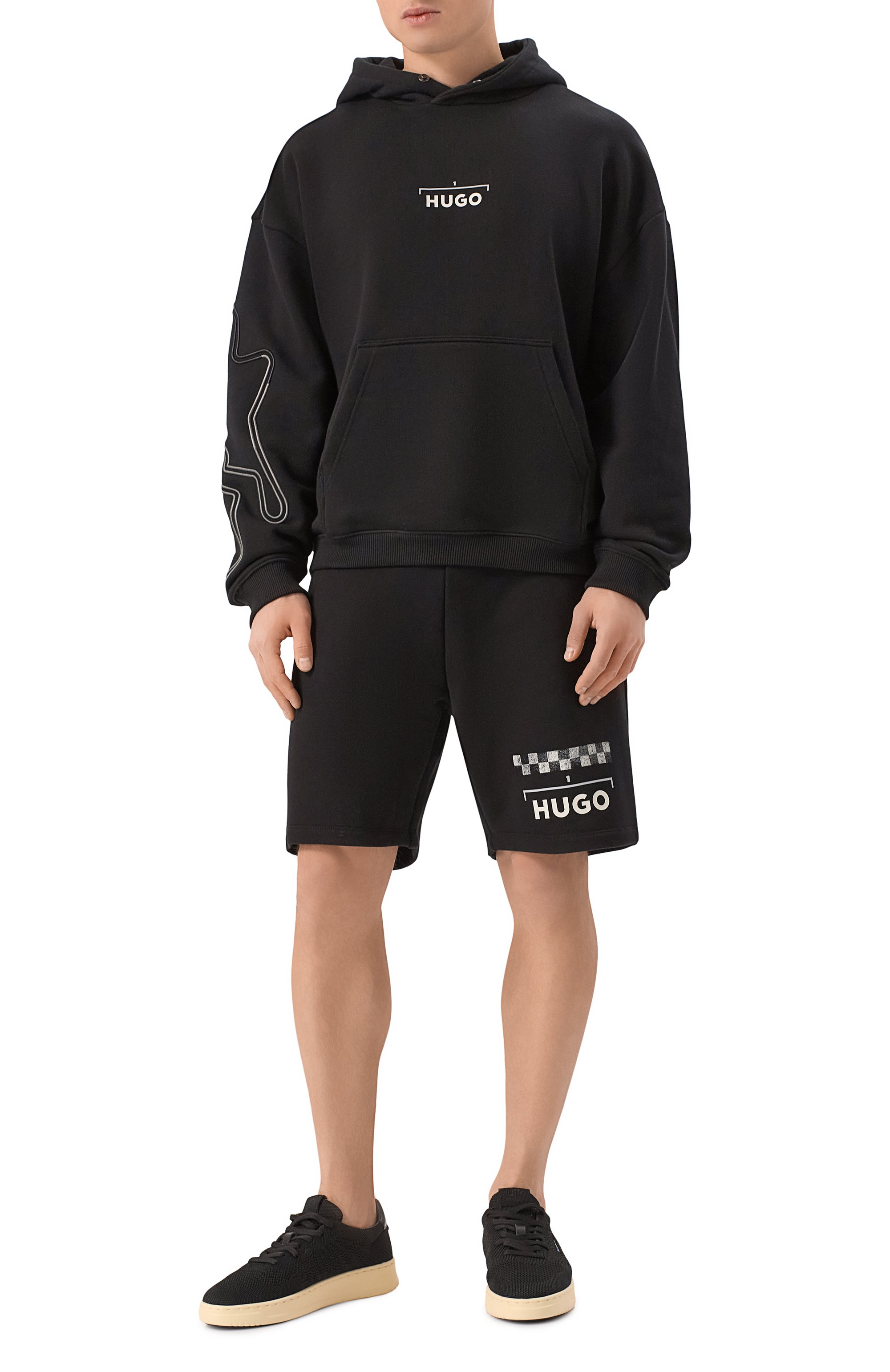 Хлопковые шорты HUGO, арт. 50531759, фото 2