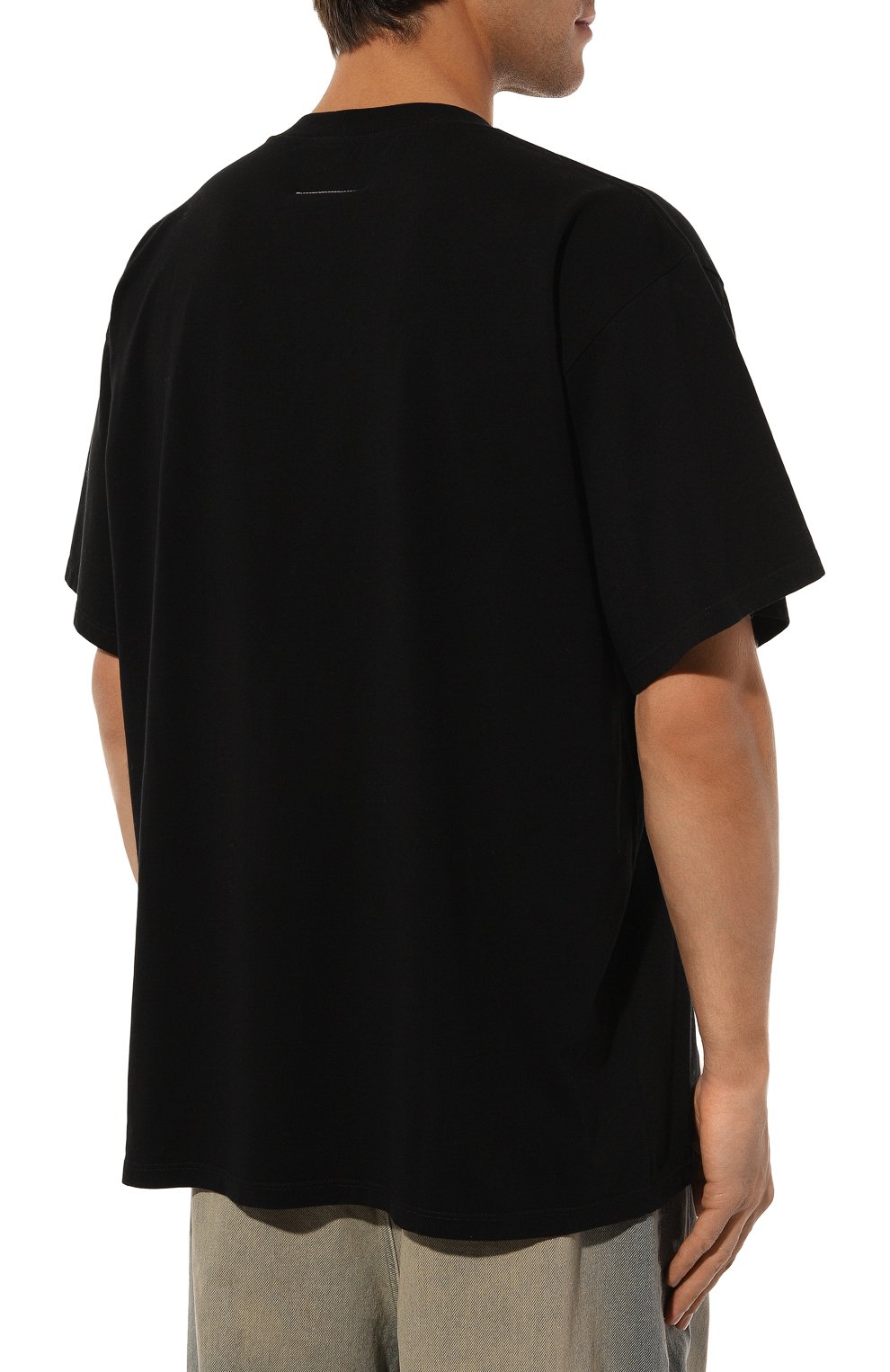 Хлопковая футболка MM6, арт. SH2GC0013/S23588, фото 4