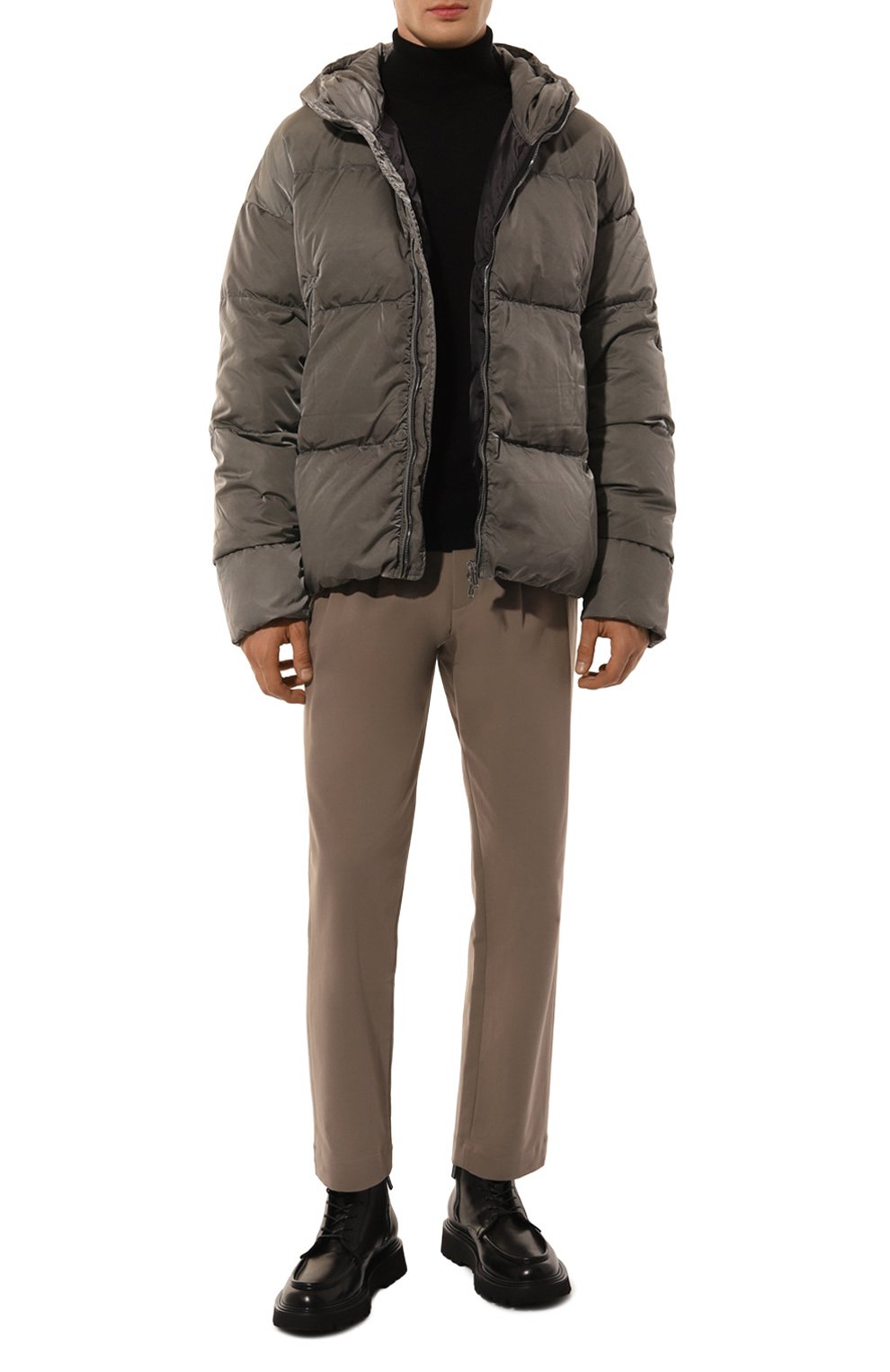 Водолазка из шерсти и шелка KITON, арт. UMM054104, фото 2