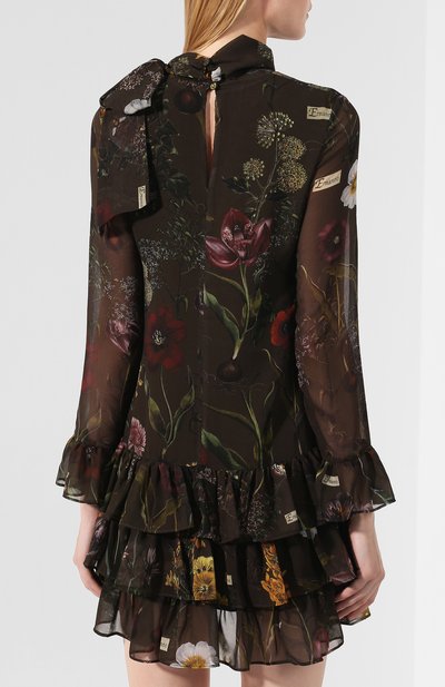 Платье с оборками ERMANNO ERMANNO SCERVINO, арт. 45T AB56 FAB, фото 4