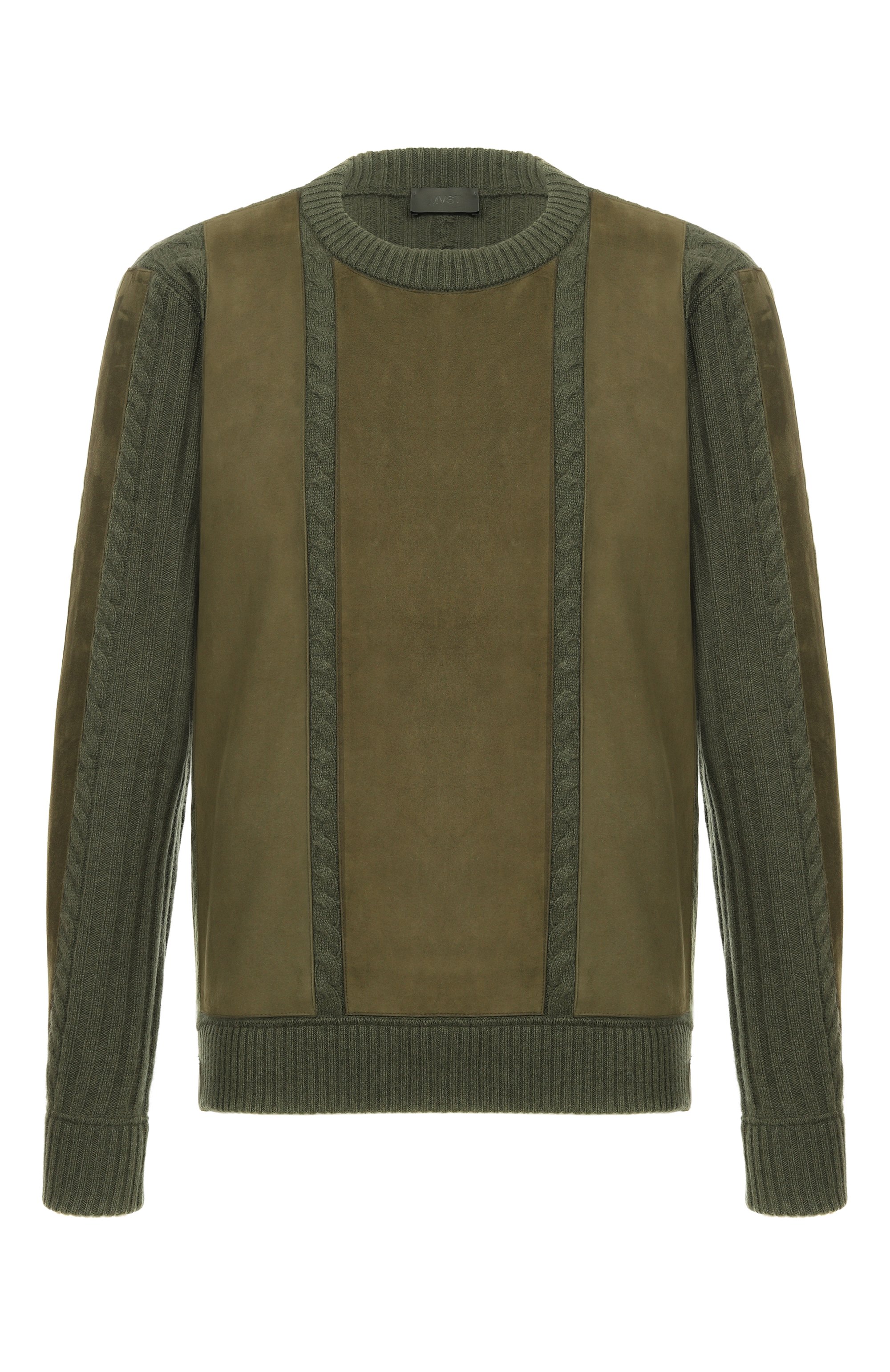 Кашемировый свитер с замшевой отделкой MVST, арт. M25.1MM.K011/K003, фото 1