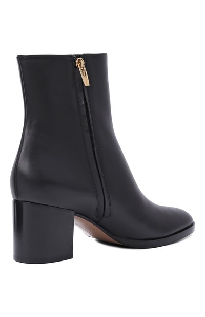 Кожаные ботильоны santiago 60 GIANVITO ROSSI черного цвета по цене 183500 руб., арт. G72804.60CU0.VGINER0, фото 5 Кожаные ботильоны santiago 60 GIANVITO ROSSI, арт. G72804.60CU0.VGINER0, фото 5