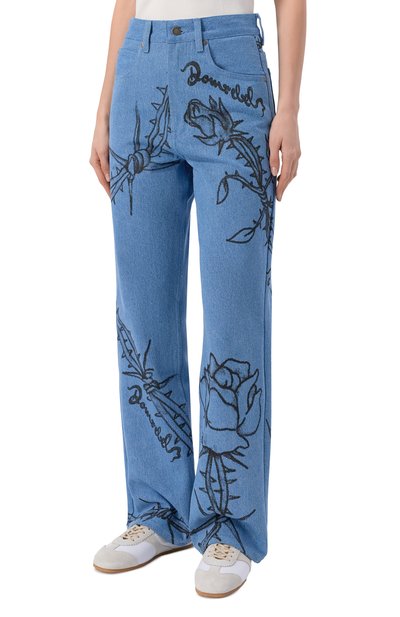 Джинсы inked DOMREBEL, арт. INKED/B00TCUT JEANS, фото 3