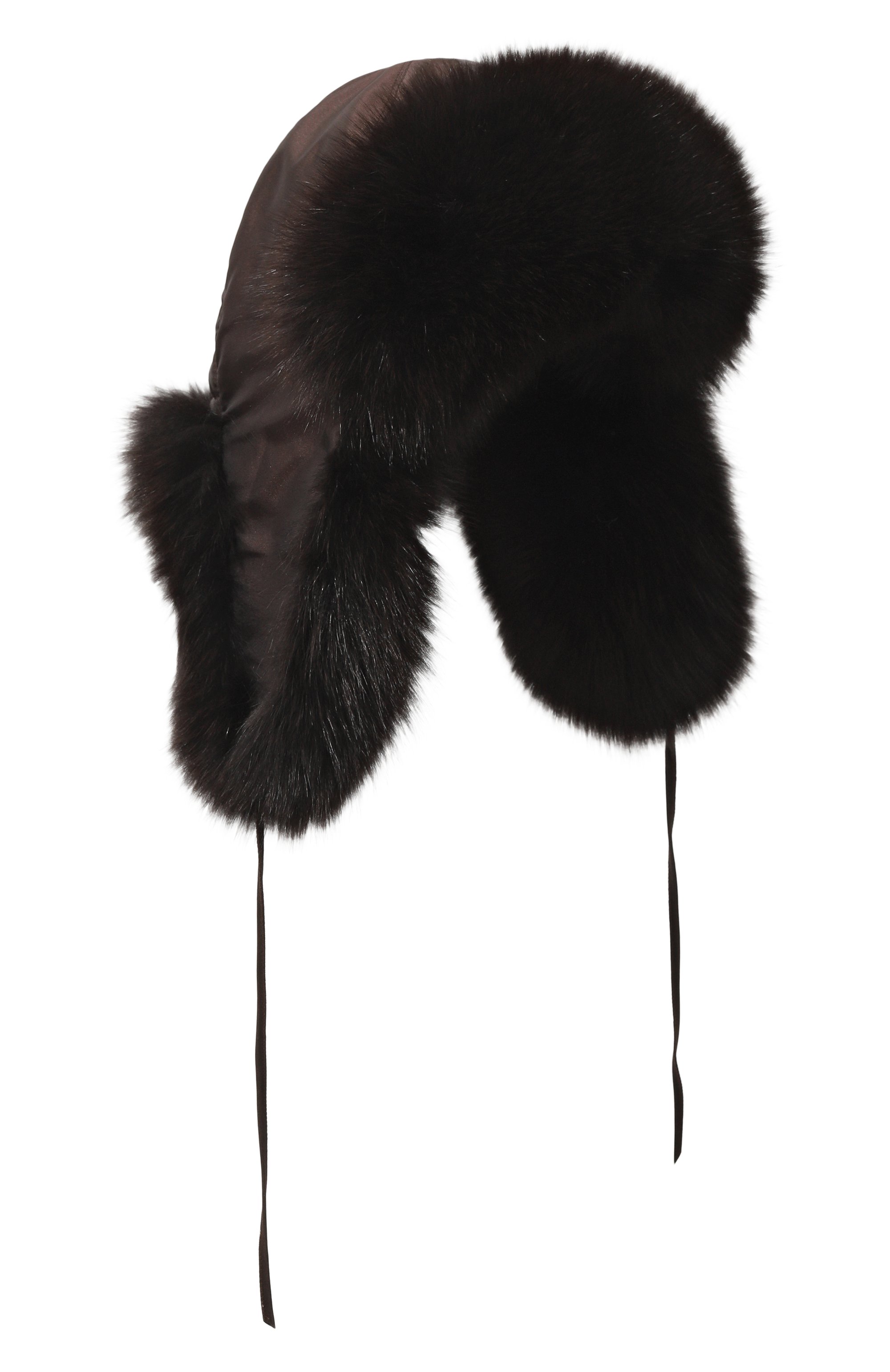 Шапка-ушанка стильная с мехом песца FURLAND, арт. 0001103310093600219, фото 1