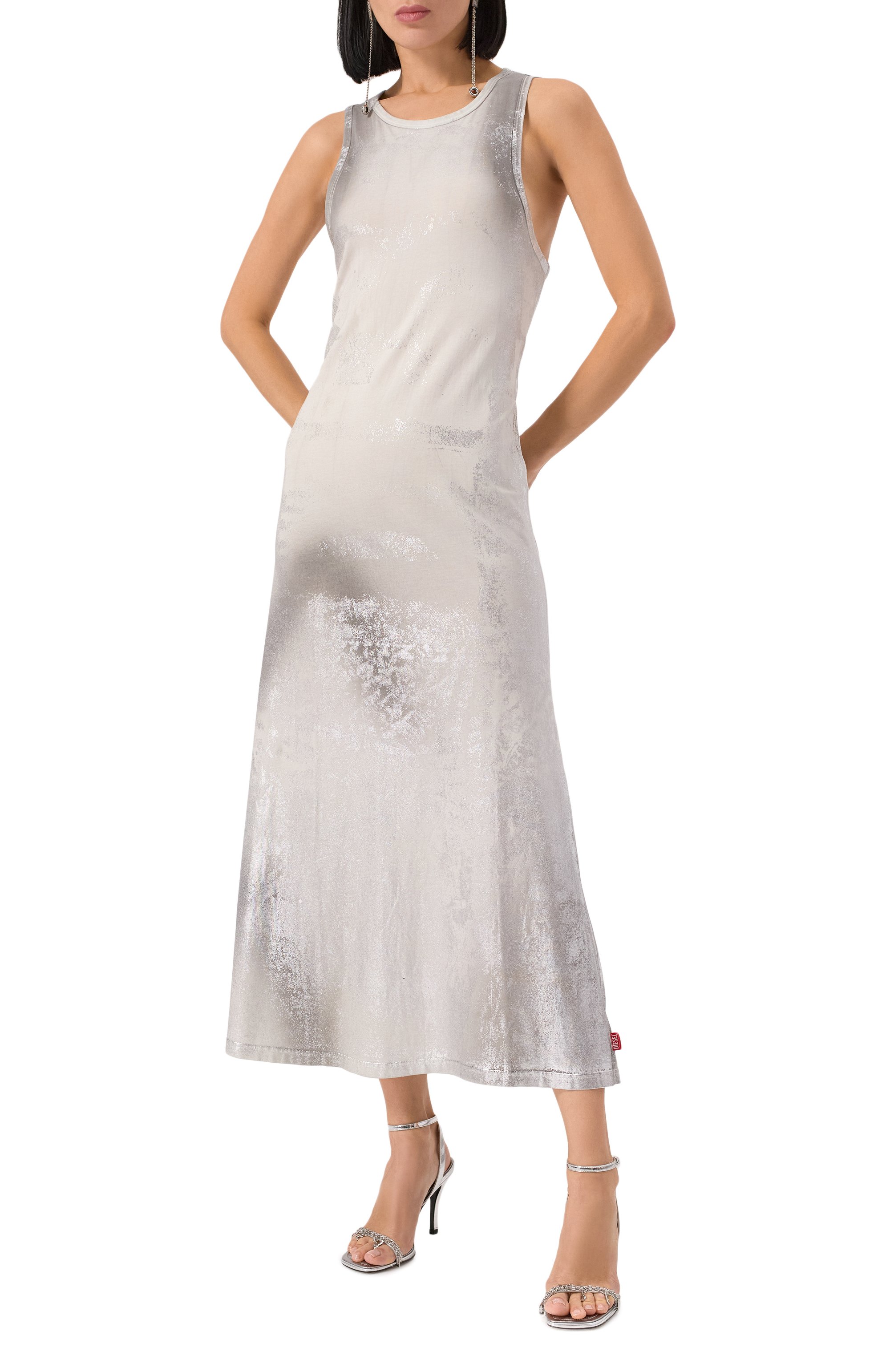 Хлопковое платье DIESEL, арт. A17191/0WIBN, фото 3