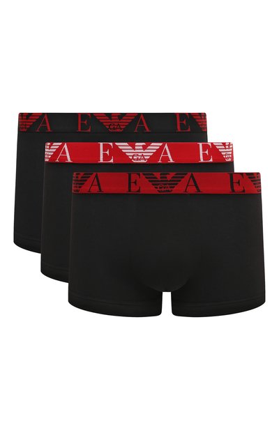 Мужские комплект из трех боксеров EMPORIO ARMANI, арт. 111357/4F715