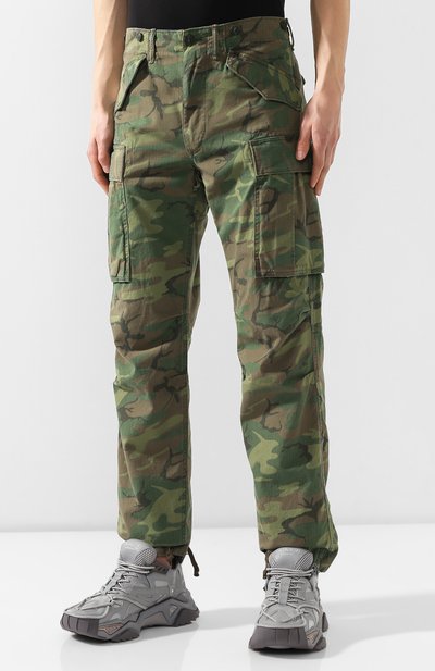 Хлопковые брюки RRL, арт. 782726011, фото 3