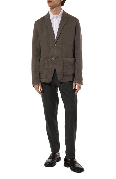 Пиджак изо льна и вискозы TRANSIT, арт. CFUTRTH171, фото 2