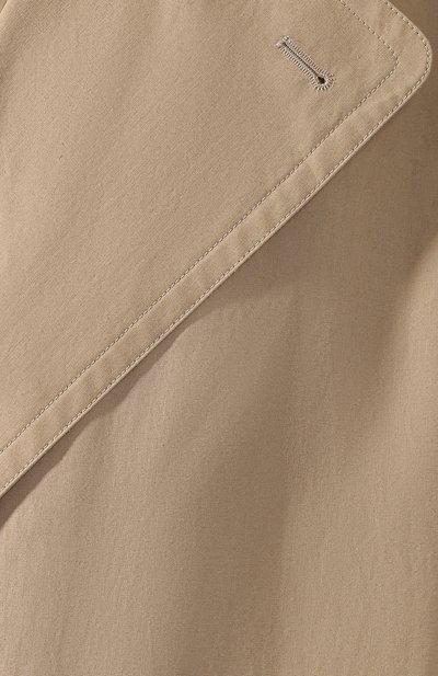 Хлопковый тренч VETEMENTS бежевого цвета по цене 164500 руб., арт. UAH20JA812/W, фото 5 Хлопковый тренч VETEMENTS, арт. UAH20JA812/W, фото 5