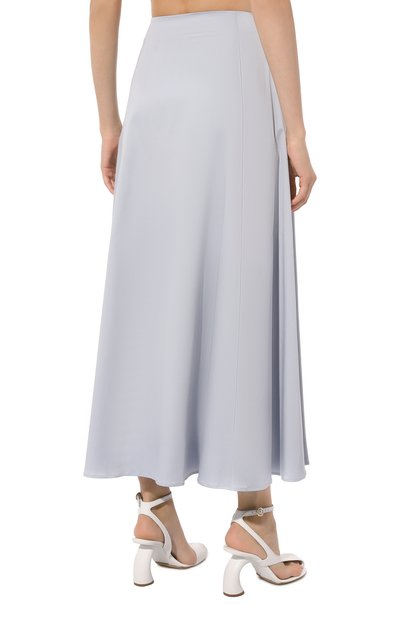 Хлопковая юбка LA NEIGE голубого цвета по цене 24200 руб., арт. #SKIRT-04-L-05-4648, фото 4 Хлопковая юбка LA NEIGE, арт. #SKIRT-04-L-05-4648, фото 4