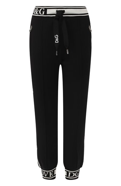 Женские хлопковые джоггеры DOLCE & GABBANA, арт. FTBDTT/FU7DU