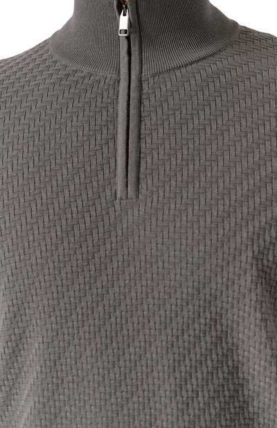 Джемпер из хлопка и шелка BRIONI, арт. UMS70L-PAK22, фото 5