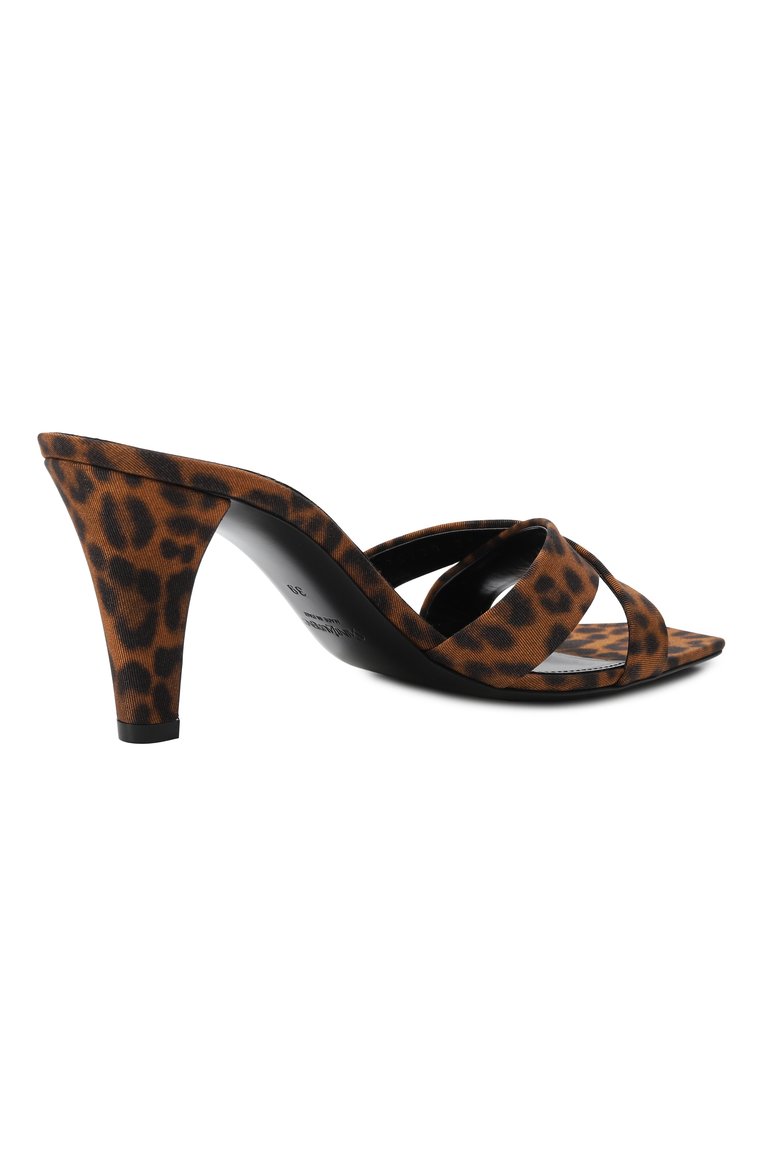 Текстильные мюли jill 75 SAINT LAURENT, арт. 825270/AAESW, фото 1