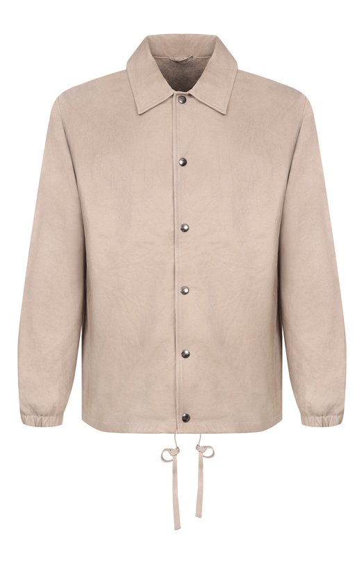 Кожаная куртка-рубашка Giorgio Brato GU26S24003WRTM Кремовый GU26S24003WRTM