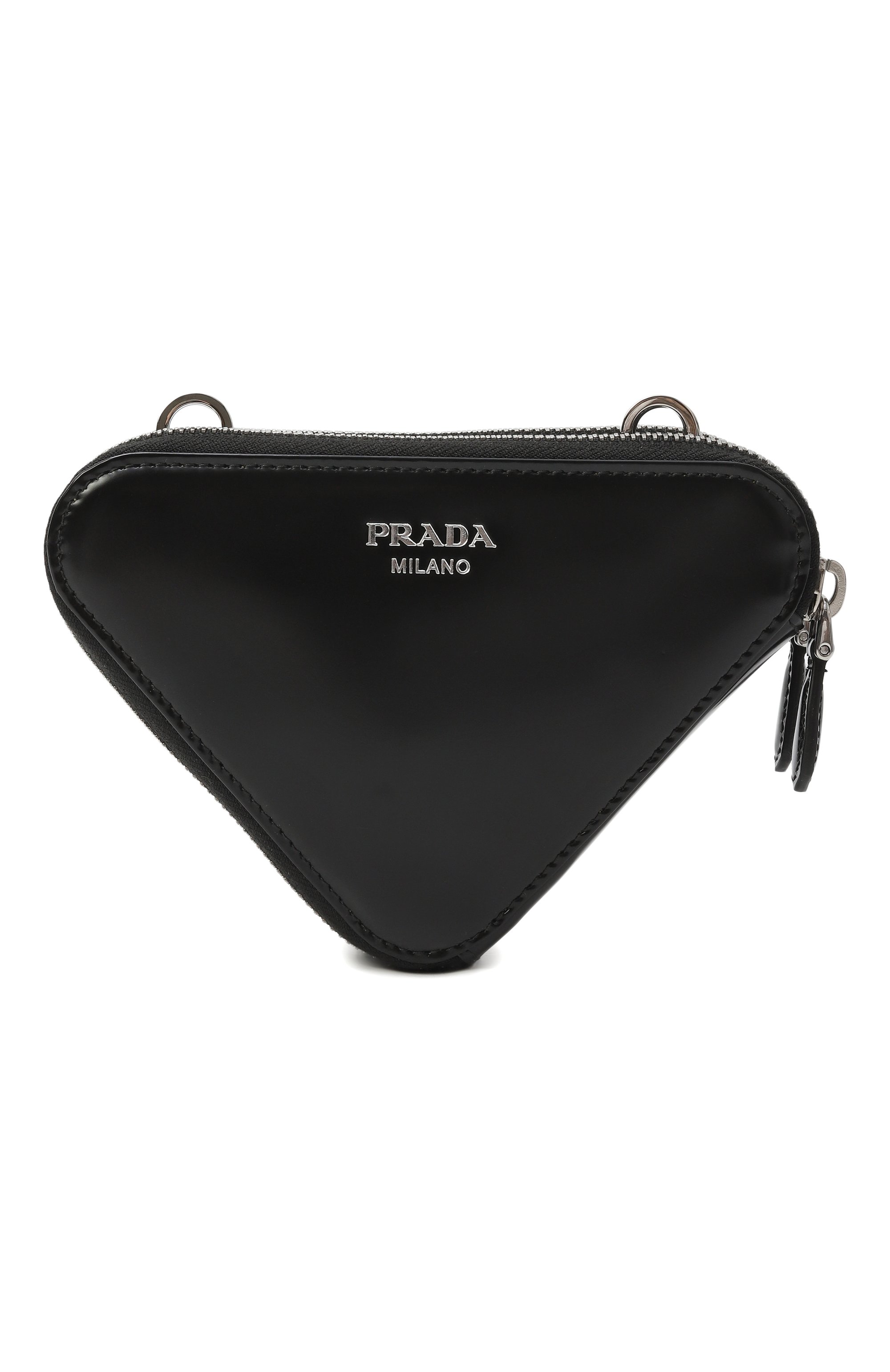 Сумка PRADA черного цвета по цене 230500 руб., арт. 1NR015/2AWL, фото 6 Сумка PRADA, арт. 1NR015/2AWL, фото 6