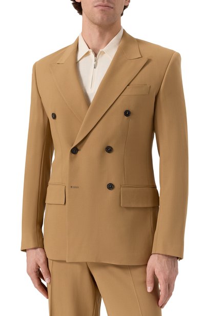 Шерстяной пиджак JACOB LEE, арт. MWB001SS25-WBG, фото 4