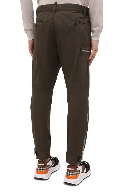 Хлопковые брюки-карго DSQUARED2, арт. S71KB0358/S49572, фото 4