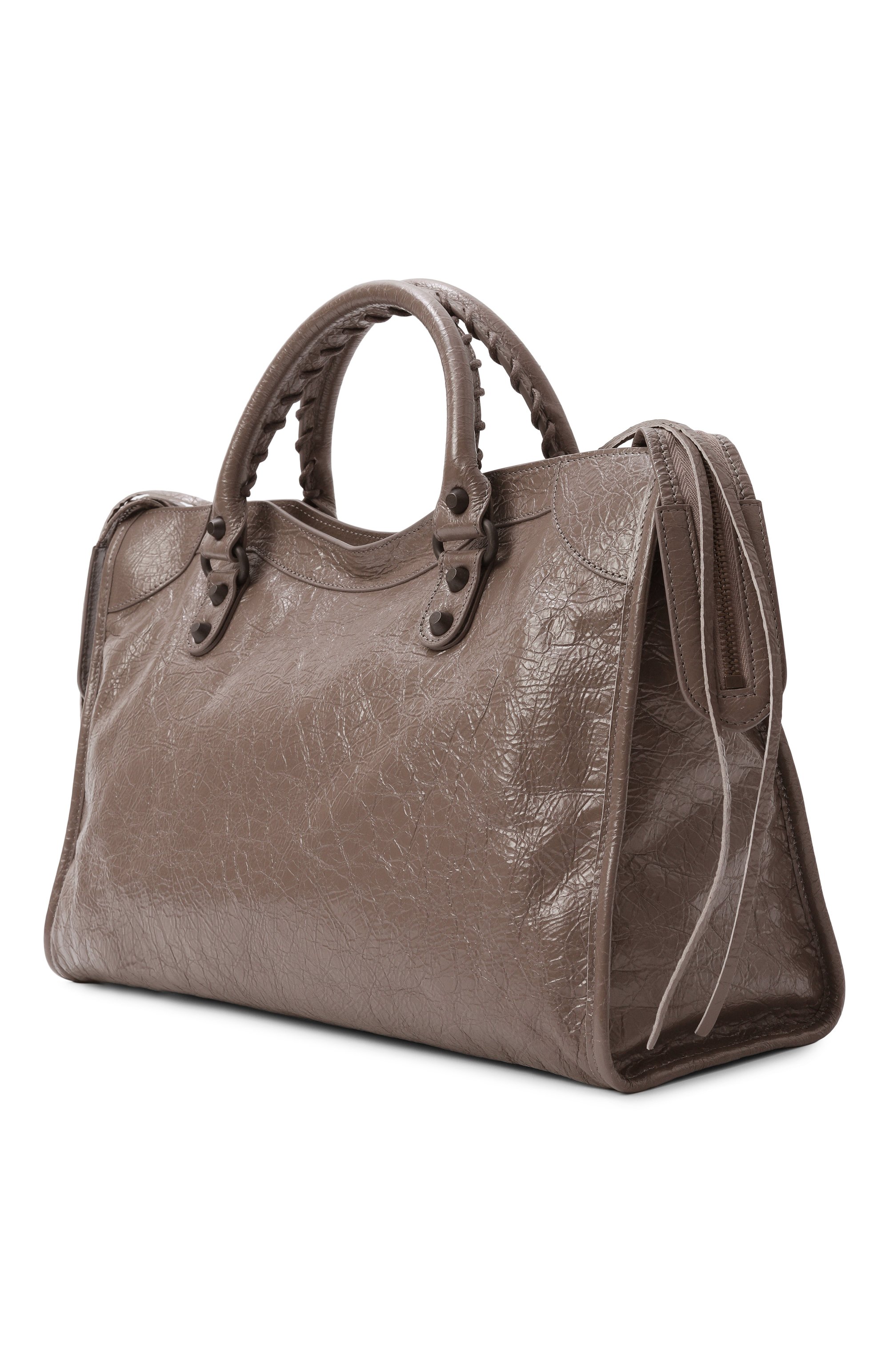 Сумка le city medium BALENCIAGA коричневого цвета по цене 399500 руб., арт. 865760/2ACFH, фото 4 Сумка le city medium BALENCIAGA, арт. 865760/2ACFH, фото 4
