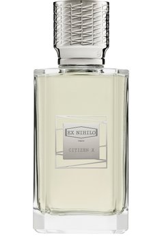 Парфюмерная вода citizen x (100ml) EX NIHILO бес�цветного цвета, арт. 3760264090861 | Фото 1 (Материал внутренний: Не назначено; Unisex: Unisex; Региональные ограничения белый список (Axapta Mercury): Не проставлено; Нос: Не проставлено; Тип продукта - парфюмерия: Парфюмерная вода; Тип аромата: Фужерный; Статус проверки: Проверена категория; Ограничения доставки: flammable)