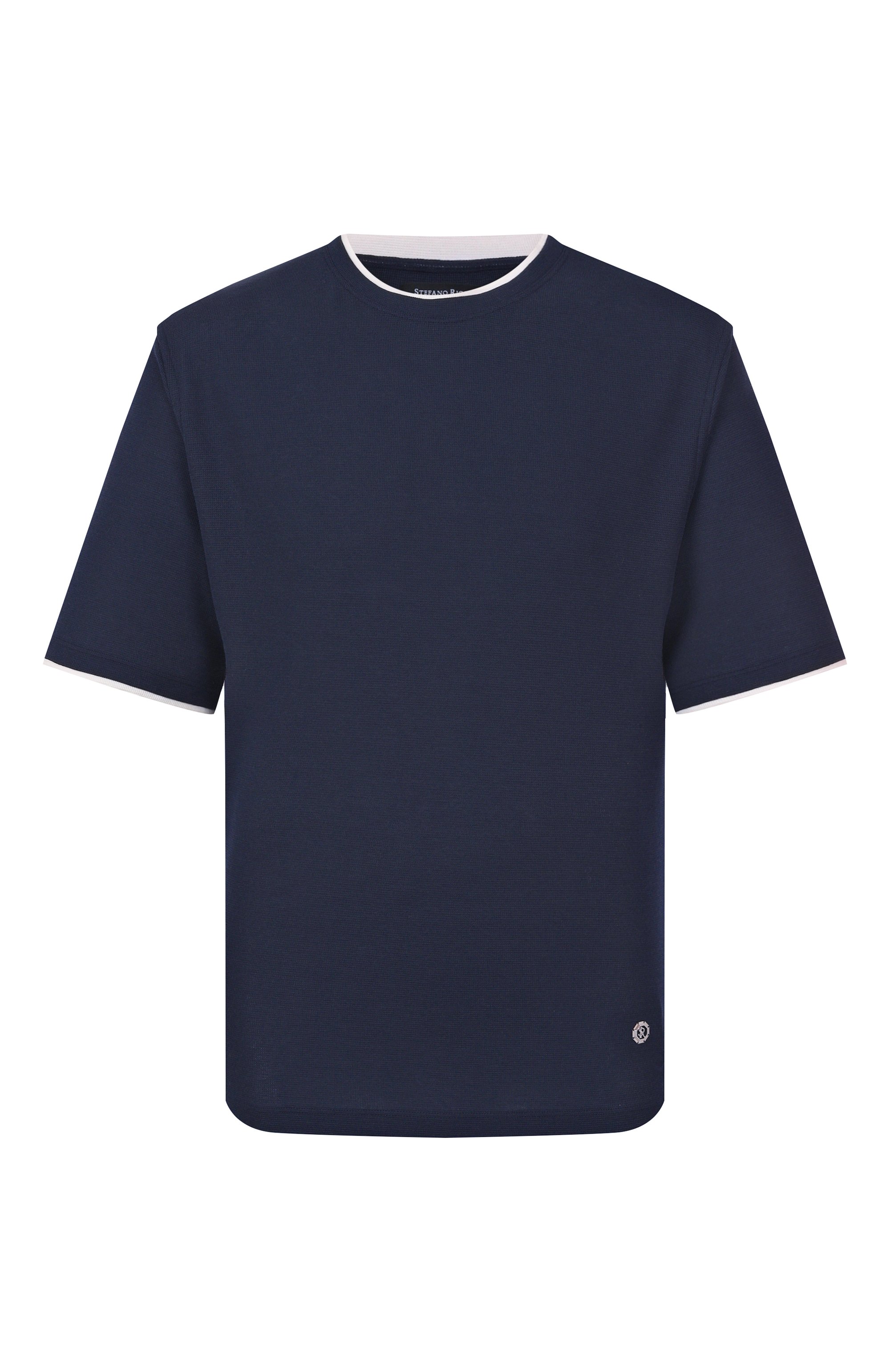 Футболка из хлопка и шелка STEFANO RICCI, арт. MNH5204390/CTK01S, фото 1