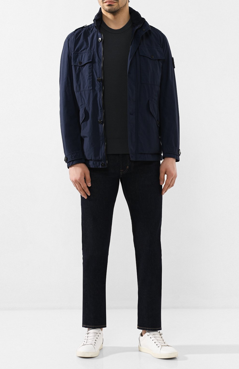 Хлопковый джемпер STONE ISLAND, арт. 7215510B2, фото 2