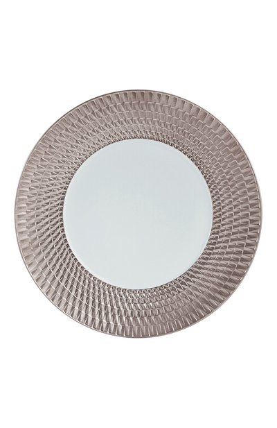 Обеденная тарелка twist platine BERNARDAUD, арт. 1851/21259