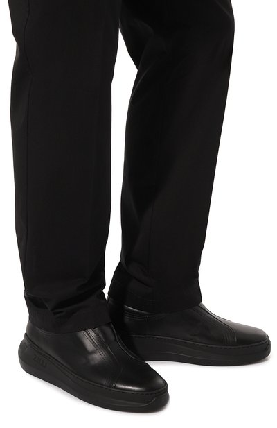 Кеды с отделкой из кожи каймана ZILLI, арт. H0002AM1020VSH002, фото 3