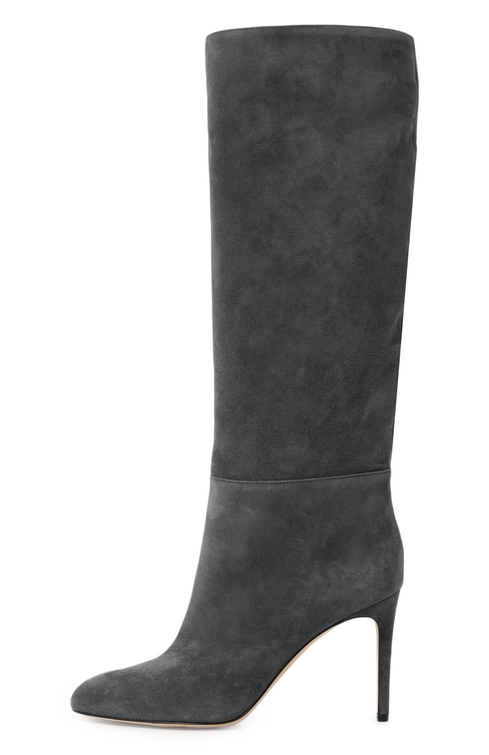 Замшевые сапоги SERGIO ROSSI темно-серого цвета по цене 131000 руб., арт. A70370/MCAZ01, фото 4 Замшевые сапоги SERGIO ROSSI, арт. A70370/MCAZ01, фото 4