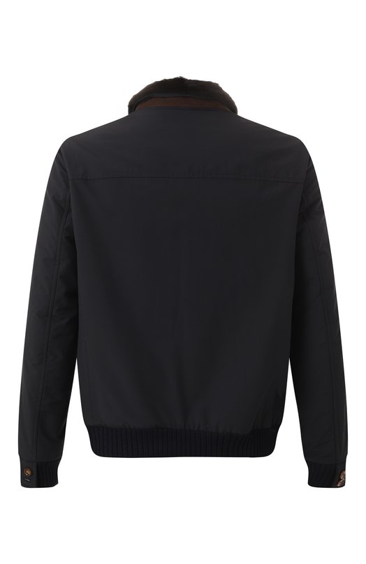 Бомбер с меховым воротником Kired Синий, фото 2