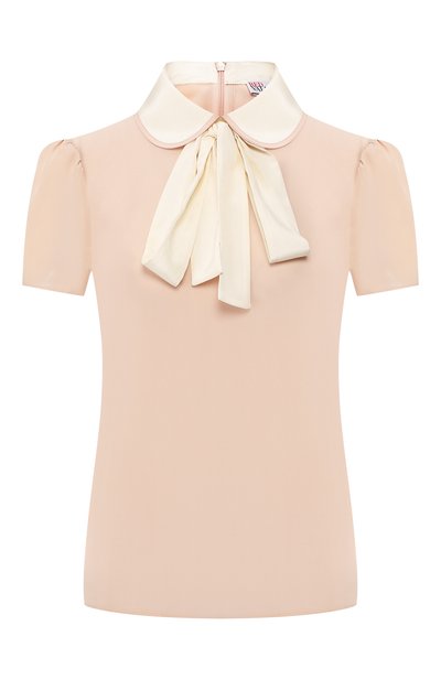 Женский шелковый топ REDVALENTINO, арт. TR3AAB10/48P