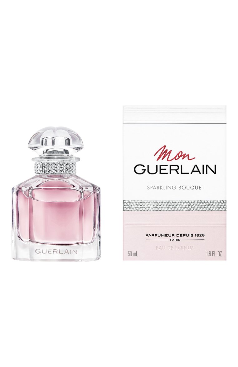 Парфюмерная вода mon guerlain sparkling bouquet (50ml) GUERLAIN бесцветного цвета, арт. G014248 | Фото 2 (Региональные ограничения белый список (Axapta Mercury): Не проставлено; Нос: Не проставлено; Тип продукта - парфюмерия: Парфюмерная вода; Ограничения доставки: flammable)