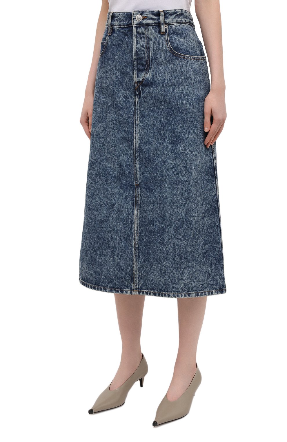 Джинсовая юбка ISABEL MARANT ETOILE, арт. JU1245-21P019E/LAURINA, фото 3